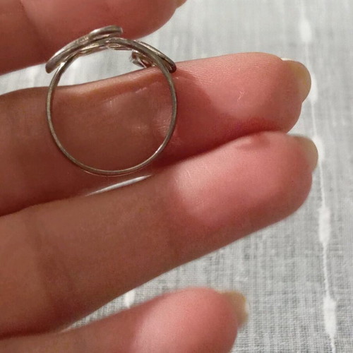 Silver ring 925 like new, size 57