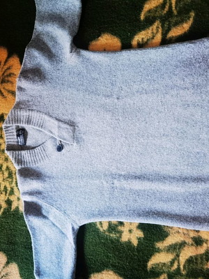 Wool sweater gray like new, size XL