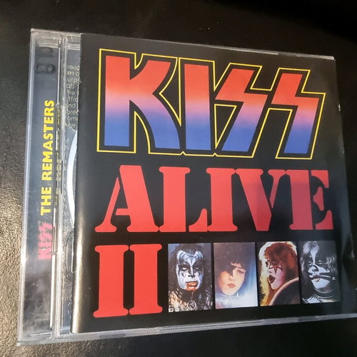 KISS Alive II 2CD used, remastered, rock