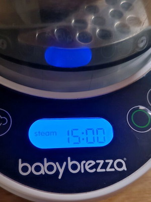 Ατμομάγειρας babybrezza μεταχειρισμένος με αξεσουάρ