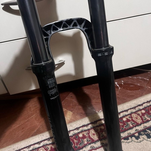 Rockshox 35 Air 140mm with Tektro Gemini Comp hydraulic disc brake used