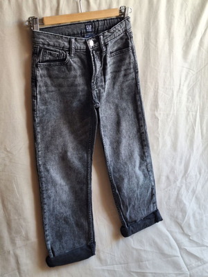Gap Kids Grey Charcoal Straight Jeans for Girls 12 Years 150cm