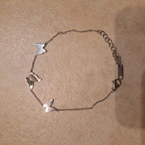 Chain bracelet new, silver