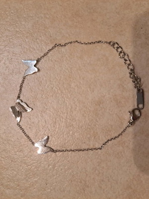 Chain bracelet new, silver