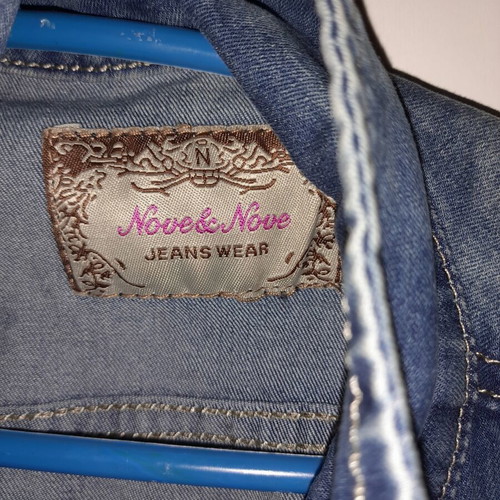 Denim vest like new, blue, fits XS and small
