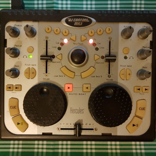 Hercules MP3 DJ Control used, compatible with Virtual DJ