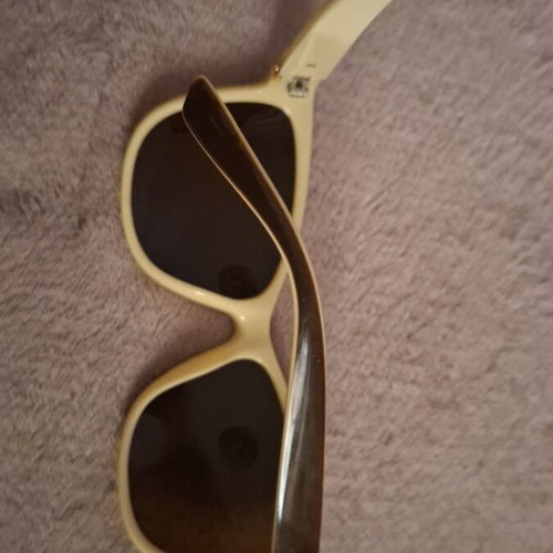 Women’s sunglasses new, brown-white with brown lenses