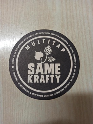 Poland beer coaster Lech unused