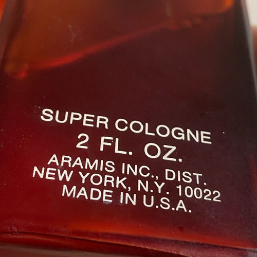 Aramis Super Cologne 60ml vintage, original formula, like new