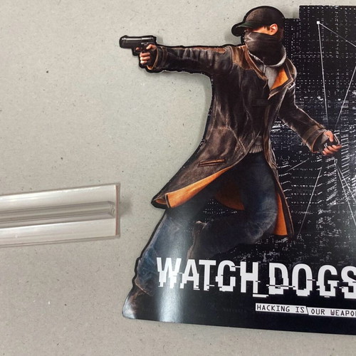 Watch Dog Promo Store Cardboard Figure like new