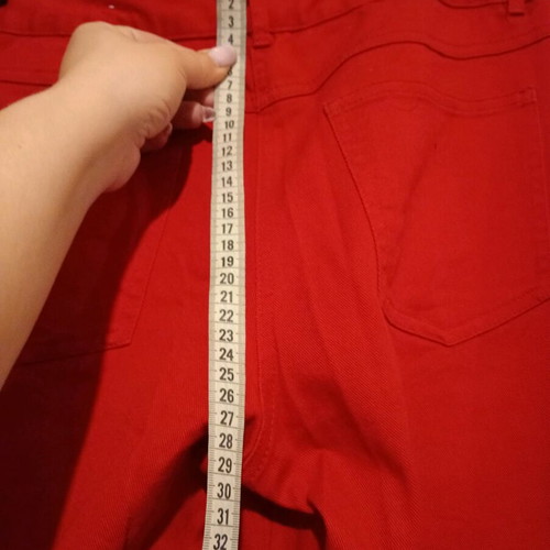 Laura Ashley red jeans new, size UK 12 EUR 38