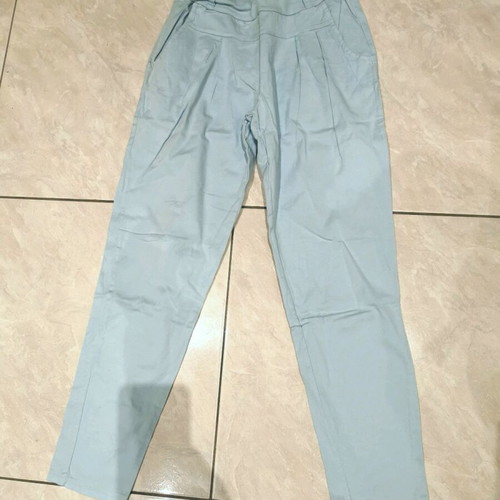 Fabric pants M/L like new, blue