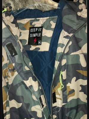 Emerson camouflage women's jacket like new, size L