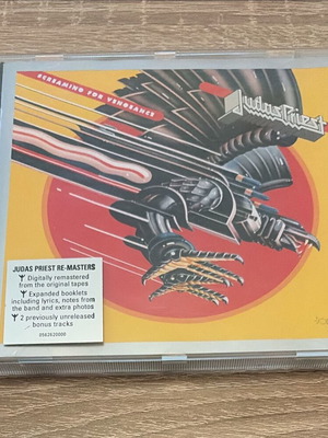 Judas Priest Screaming for Vengeance Remastered CD like new