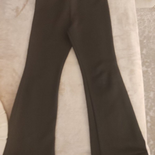 Miss Ebitta black flared leggings