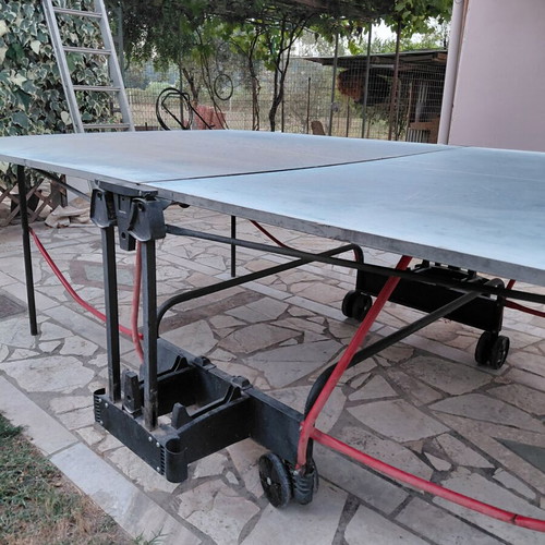 Kettler Table Tennis Table used, foldable with wheels