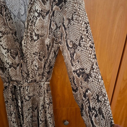Stradivarius animal print dress like new