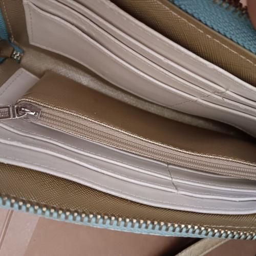Axel small handbag wallet used, blue
