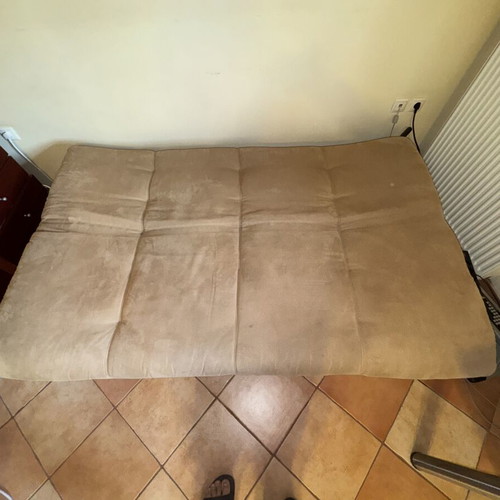Sofa bed Entos 3-seater like new, ecru color