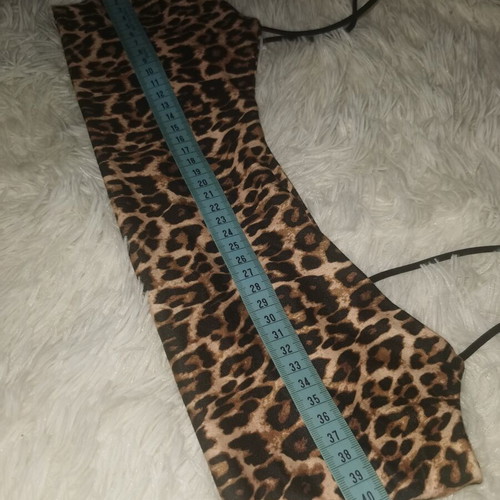 Shein bustier top like new, size L, multicolor