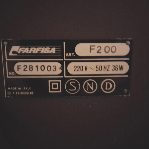 Farfisa F200 organ used, Italian made from the 90s