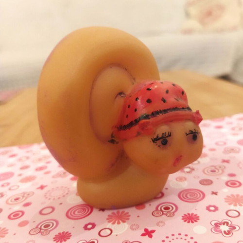 El Greco Fotinoulis vintage used snail toy from the 1980s