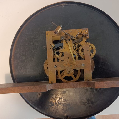 Wall clock vintage used, working condition