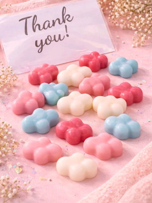 Συννεφάκια wax melts καινούργια, πακέτο 25 τεμαχίων από φυτικό κερί