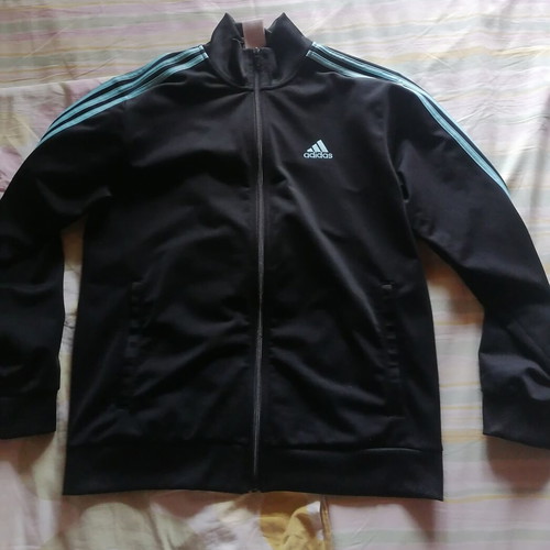 Adidas set like new, black and turquoise, size M