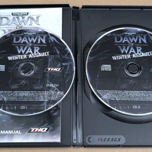 Warhammer 40000 Dawn Of War Winter Assault Expansion Pack PC CD-ROM like new