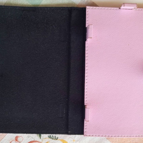 Universal book case for 7-8 inch tablet, purple