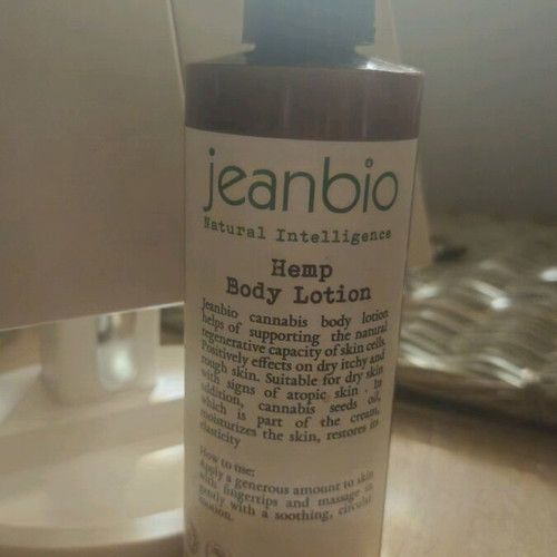 Jean Bio Hemp Body Lotion new with cannabis