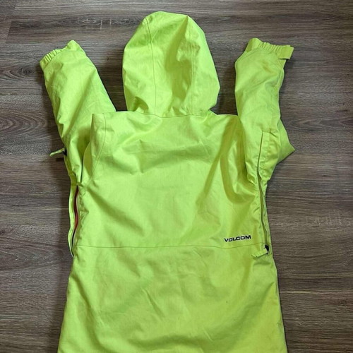 Volcom Elias snowboard jacket used, size M, green