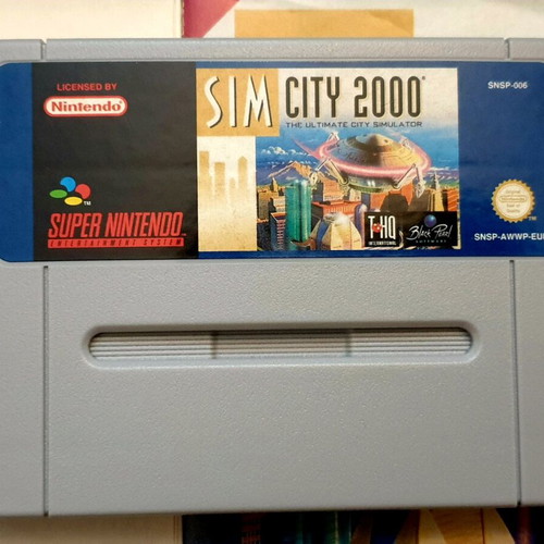 Sim City 2000 used for Super Nintendo