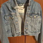 Pull & Bear jean jacket, light blue, size M
