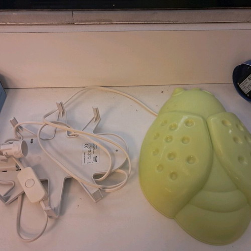 IKEA kids lamp ladybug used