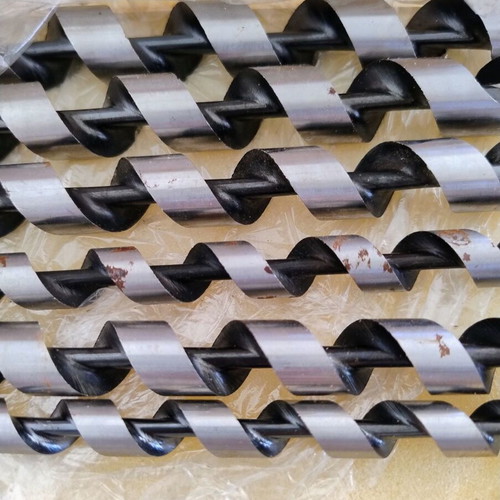 Drill bit set in wooden case like new