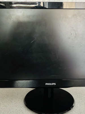 Philips 200V4LAB2 19.5" Monitor with Built-in Speakers and Cables