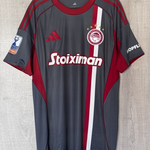 Giulian Biancone Third Jersey 2025-26 Greek Cup match issued, new, size Medium