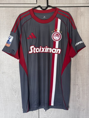 Giulian Biancone Third Jersey 2025-26 Greek Cup match issued, new, size Medium