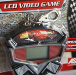 2008 Cars Color Electronic Handheld LCD Game Keychain McQueen new