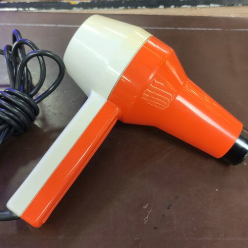 Hair dryer from 1970 like new, made in Italy