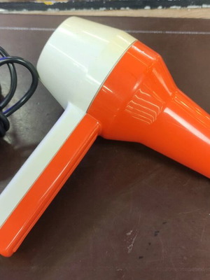 Hair dryer from 1970 like new, made in Italy