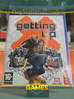Marc Ecko's Getting Up PS2 game like new, action adventure
