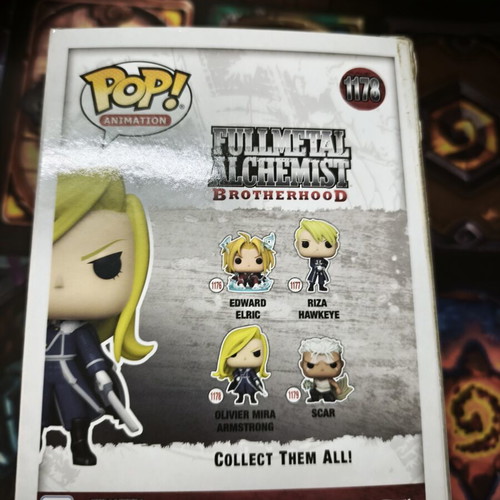 Funko Pop! Fullmetal Alchemist Olivier Mira Armstrong vinyl figure