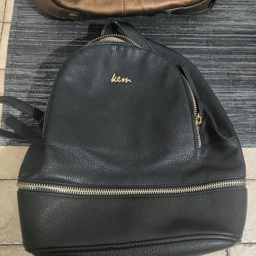 Coach Zoe shoulder bag and KEM leather backpack used