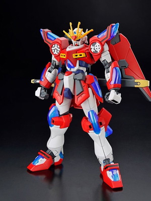SBG-E01 Shin Burning Gundam model kit new, 14cm HG-GBM