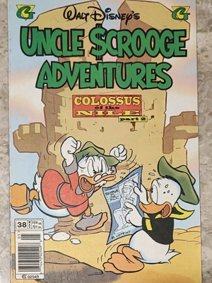 Walt Disney's Uncle Scrooge Adventures #38 σαν καινούργιο, Μάιος 1996