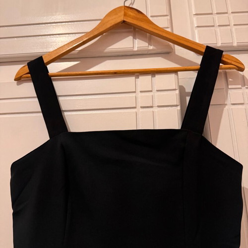 Black fitted Trendyol dress size M like new