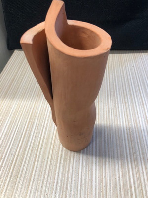 Ceramic vase micro sculpture